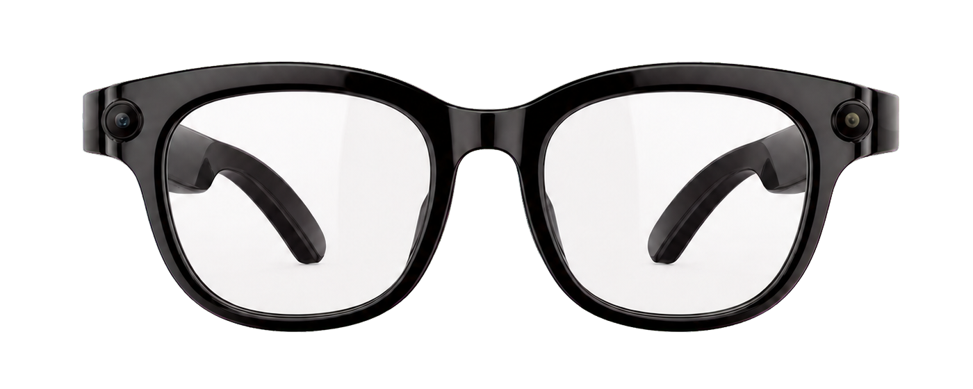 Soverign Lite AI glasses, front view